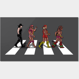Wrestlers Road Posters and Art